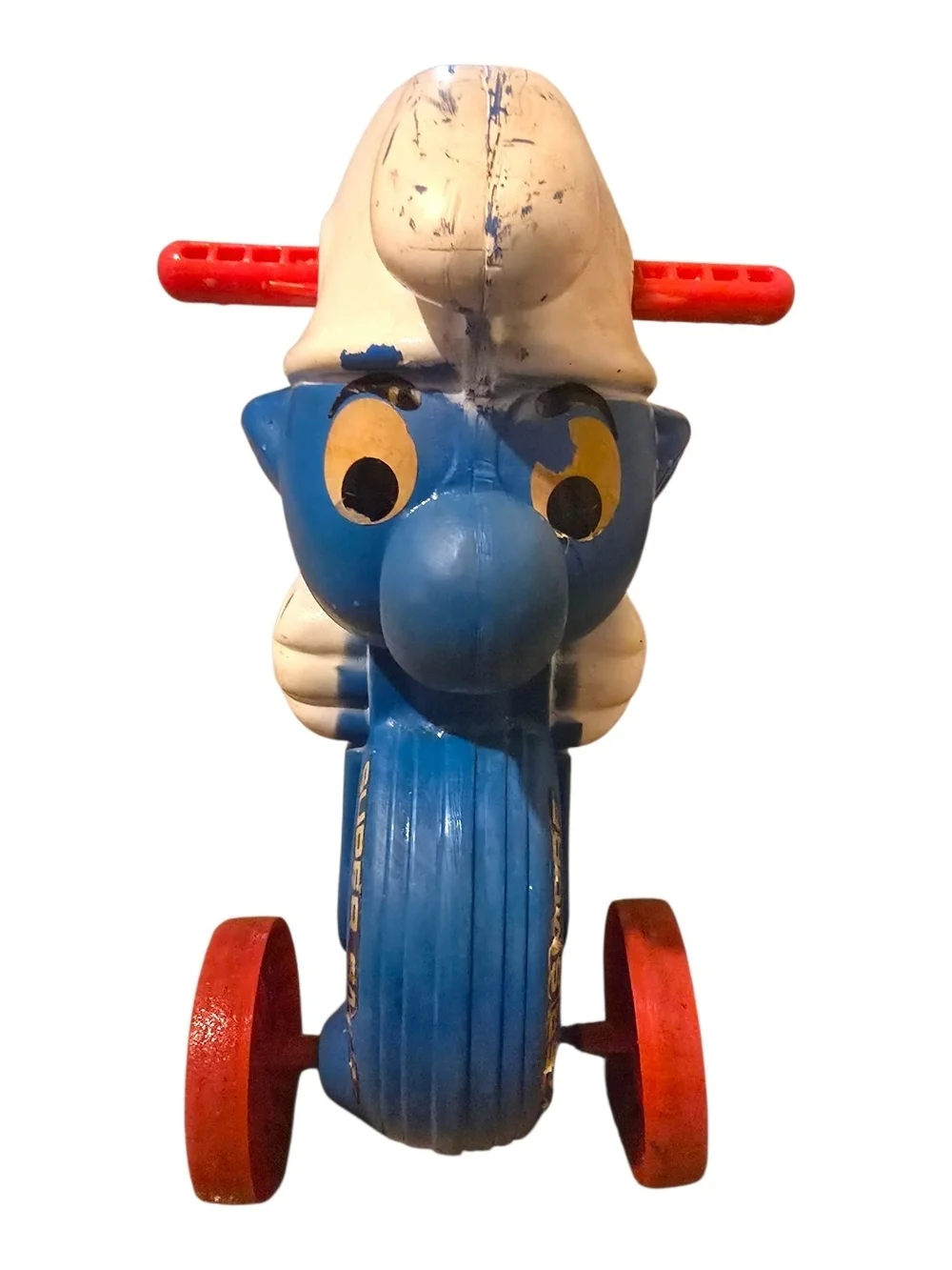 1982 or 83 Coleco Super Smurf Piggyback Rider ride-on toy